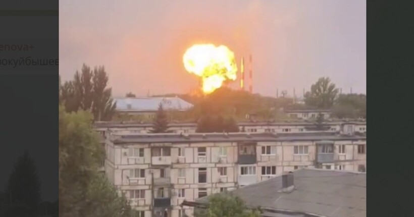 Дрони атакували військові об'єкти в Пензі та НПЗ у Самарській області, вибухало і в Криму (відео)