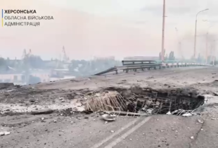 Міст у Херсоні не знищено, є певні пошкодження - МВА 