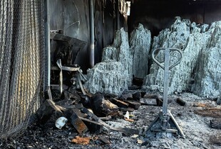 У Києві знищено склад гуманітарної допомоги литовського фонду через атаку дронів рф