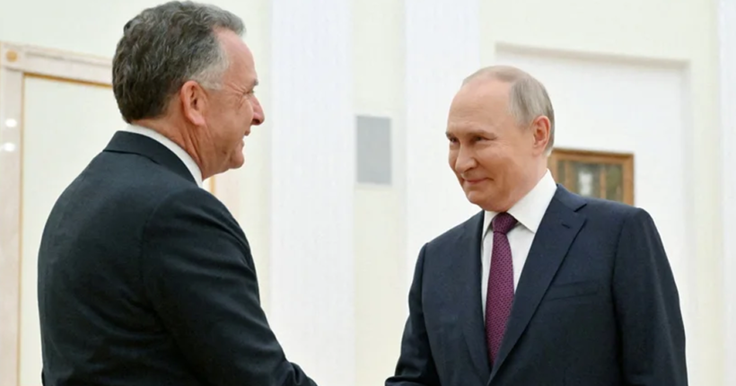 Путін провів тригодинну зустріч зі спецпосланцем президента США Віткоффом