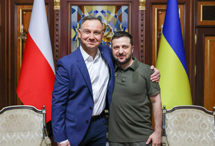 Зеленський подякував колишньому президенту Польщі Анджею Дуді за підтримку України у найтяжчі часи