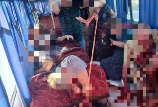 Ворог вдарив дроном по маршрутці під Херсоном: двоє загиблих, шість поранених