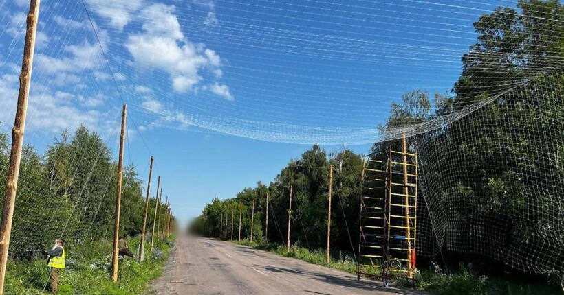 На Сумщині будують “антидронові тунелі” для захисту від атак FPV-дронів