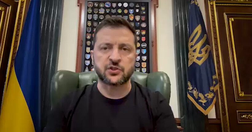 Удар по Запоріжжю та тиск на росію: головне з вечірнього звернення Зеленського 