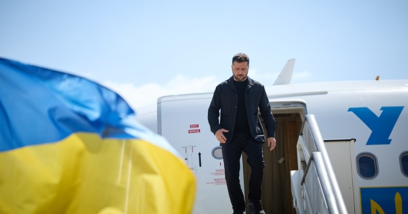 Зеленський прибув до Вашингтона для зустрічі з Трампом та європейськими лідерами