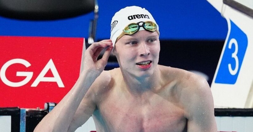 Українець Нікіта Шеремет став чемпіоном світу з плавання серед юніорів