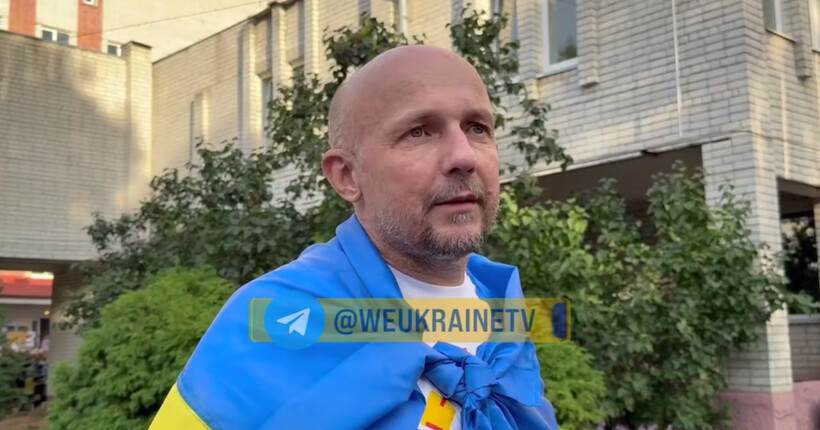 Журналіст Дмитро Хилюк після звільнення з полону: 