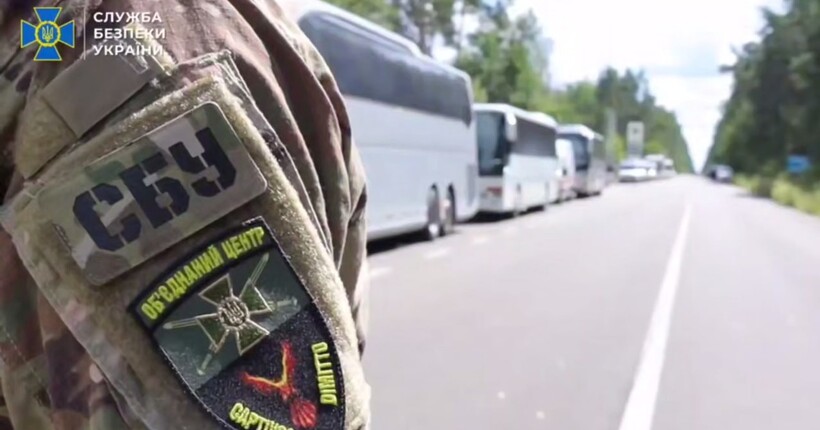 СБУ опублікувала ексклюзивні кадри з обміну полоненими (відео)