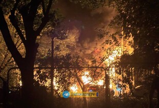 У Києві авіація ДСНС залучена до гасіння пожеж після ракетного удару