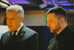 Візит Карні: прем'єру показали компоненти зброї рф
