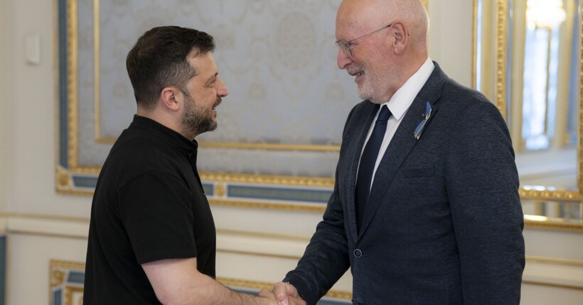 Зеленський зустрівся з лідером нідерландських партій Тіммермансом: обговорили підтримку України та майбутнє в ЄС