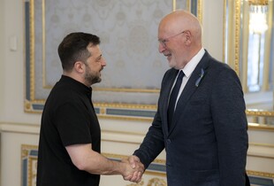 Зеленський зустрівся з лідером нідерландських партій Тіммермансом: обговорили підтримку України та майбутнє в ЄС