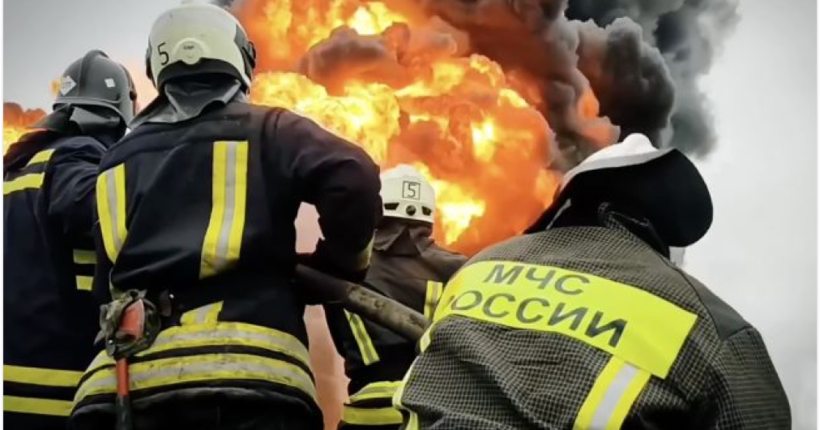 Безпілотники атакували нафтопереробний завод у Краснодарі