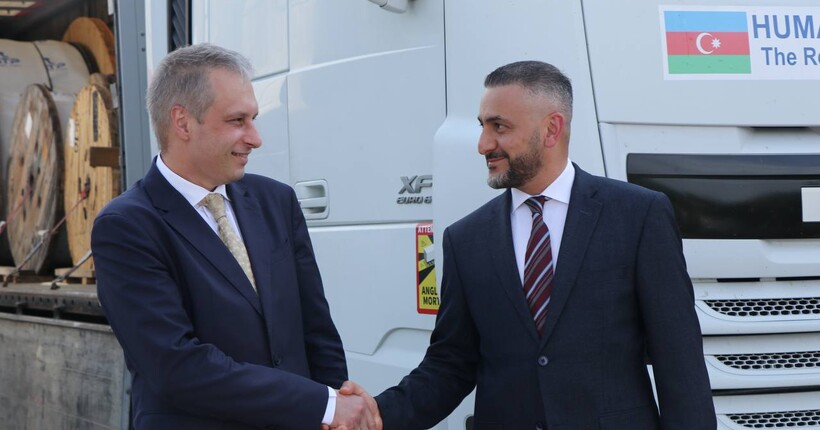 Азербайджан передав Україні гуманітарну допомогу для відновлення енергетики