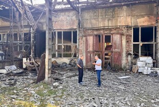 Росіяни у Львові знищили майстерню скульпторів - Садовий