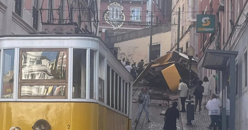 У Лісабоні сталася аварія на фунікулері: загинули троє людей, ще 20 постраждали