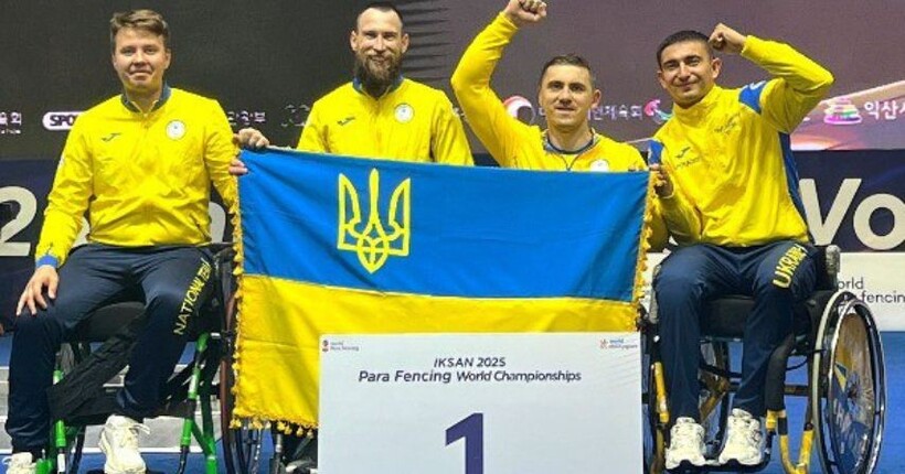 Українські парафехтувальники вибороли ще три медалі на чемпіонаті світу в Кореї