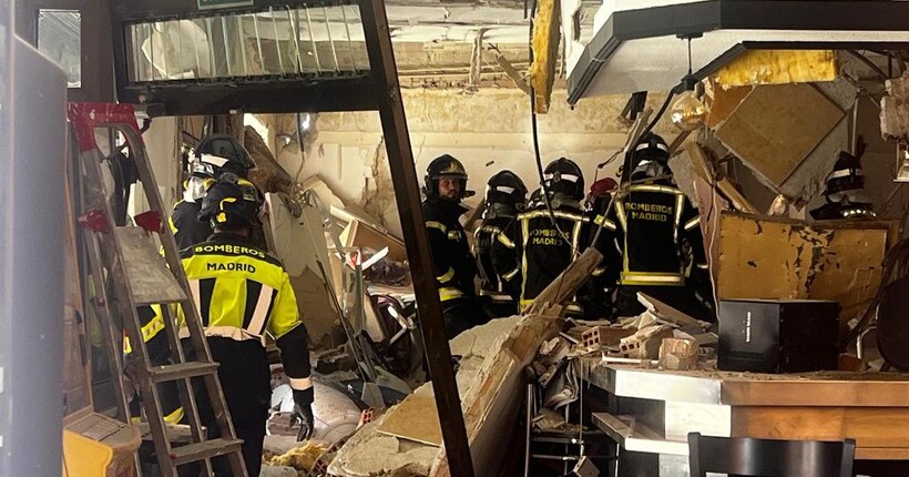 В Мадриді через вибух газу біля бару постраждали щонайменше 25 осіб (фото)