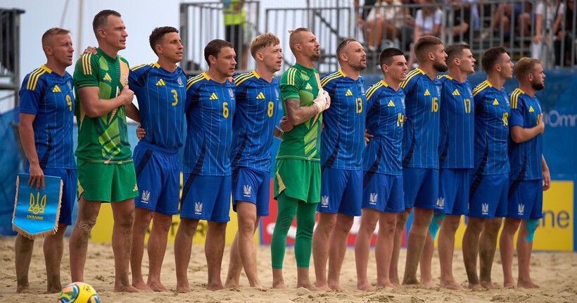 Українська збірна з пляжного футболу відмовилася від матчу з Білоруссю у Євролізі-2025