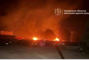 У Запоріжжі та області зафіксовано серії вибухів під час триваючої атаки