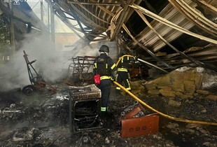 В ДСНС показали фото наслідків російських ударів по Київщині
