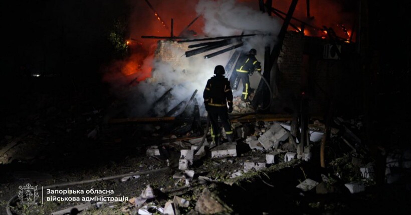 У Запоріжжі через нічний ворожий обстріл загинула людина