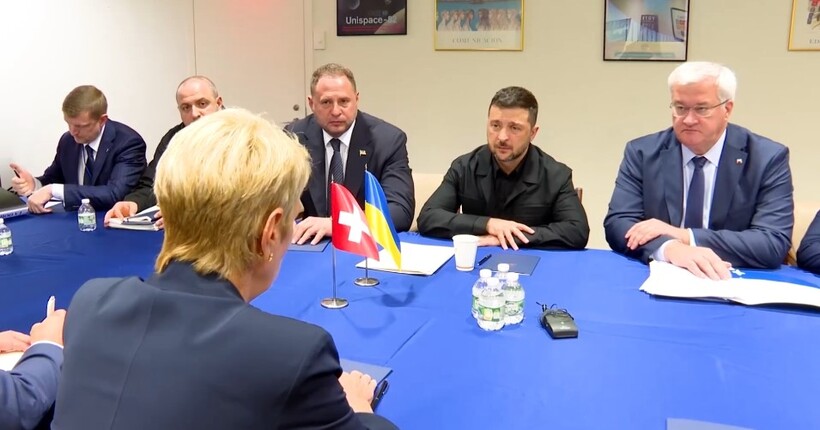 Зеленський провів зустріч із президенткою Швейцарії: спілкувались про мир та підтримку України