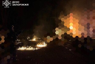 Росіяни завдали удару по Запоріжжю: сталася пожежа (фото)