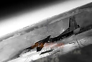В ГУР показали, як знищили два російських Ан-26 в Криму (відео)