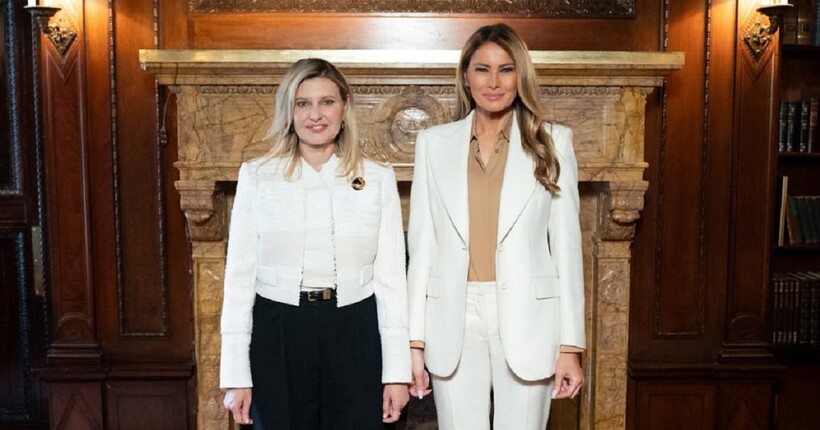 Олена Зеленська та Меланія Трамп обговорили захист дітей
