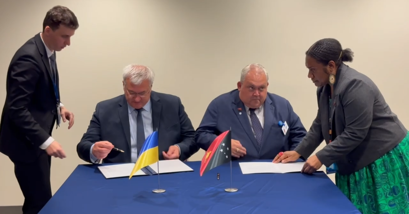 Україна та Папуа Нова Гвінея встановили дипломатичні відносини
