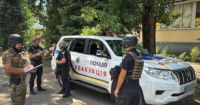 На Харківщині під час евакуації постраждали четверо поліцейських
