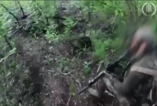 Бійці ССО вибили окупантів з лісосмуги на Донеччині (відео)