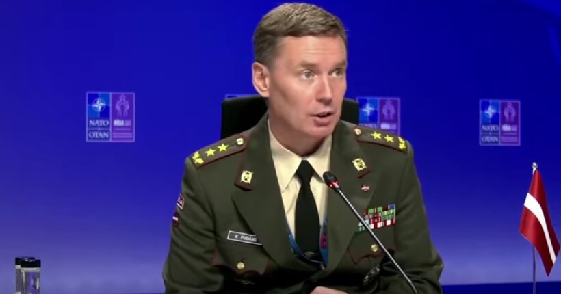 Україна не кінцева ціль російської агресії, а передова боротьби - голова Генштабу Латвії