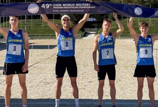 Українські п’ятиборці здобули чотири медалі на чемпіонаті світу серед військових CISM 2025