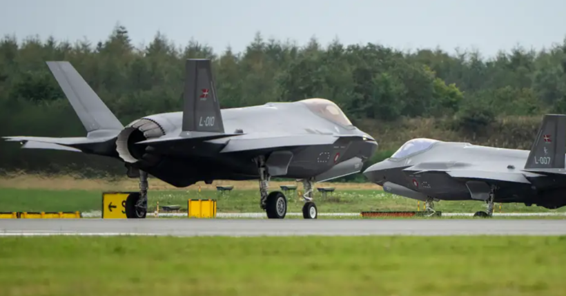 У Данії піднімали F-35 через численні повідомлення про дрони
