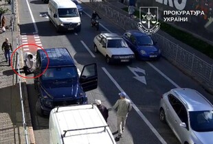 Водій Mercedes побив велосипедиста у Києві через зауваження: подробиці