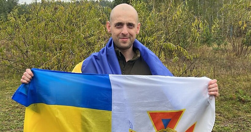 В Україну повернули рятувальника Бориса Клещова, який був у полоні майже 3,5 роки