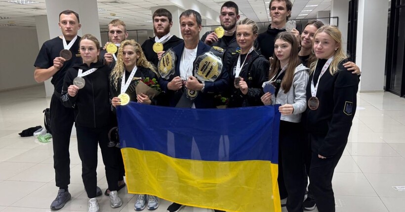 Збірна України здобула перше загальнокомандне місце на чемпіонаті світу з ММА у Тбілісі