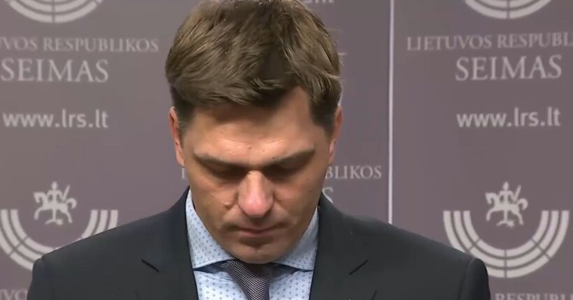 Міністр культури Литви подав у відставку після скандалу з питанням про Крим