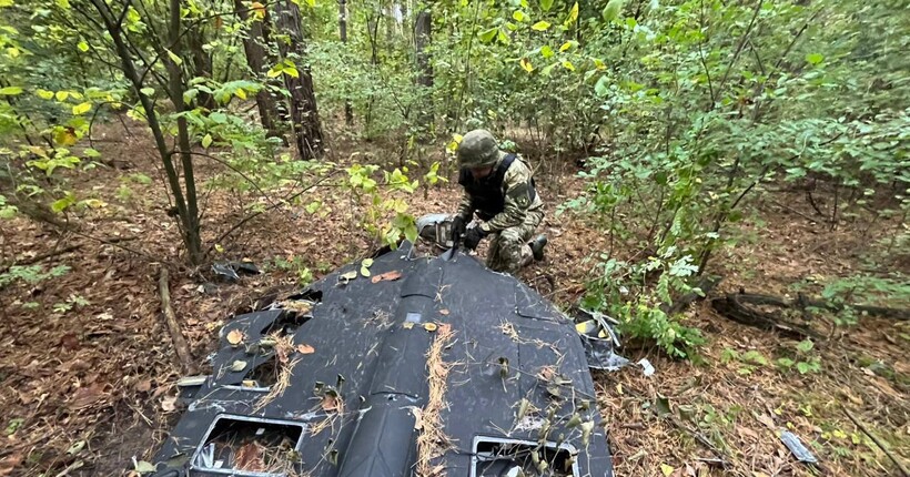 У Дарницькому районі знайшли уламки ворожого 