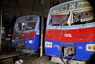 Росіяни атакували залізничну інфраструктуру у Полтаві: фото наслідків удару