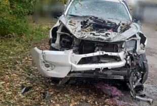 Росіяни дроном атакували бригадний автомобіль енергетиків на Сумщині (фото)