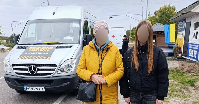 Дві українські сім’ї з дітьми врятовано з окупованих територій - Єрмак
