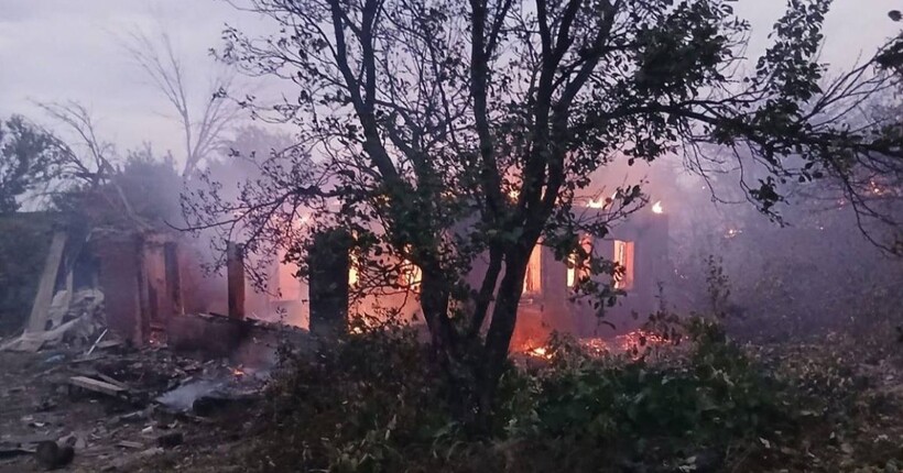 Російські війська завдали ударів по п'яти населених пунктах на Харківщині