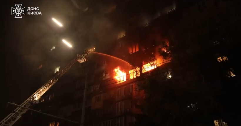 Внаслідок атаки ворога на Київ постраждали 12 людей - Кличко