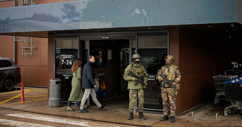 У столиці Литви відбуваються навчання із захисту продовольчих складів під час надзвичайного стану
