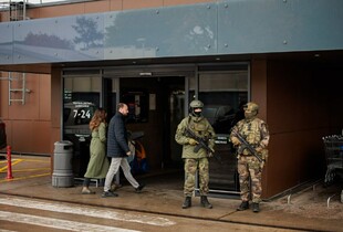 У столиці Литви відбуваються навчання із захисту продовольчих складів під час надзвичайного стану