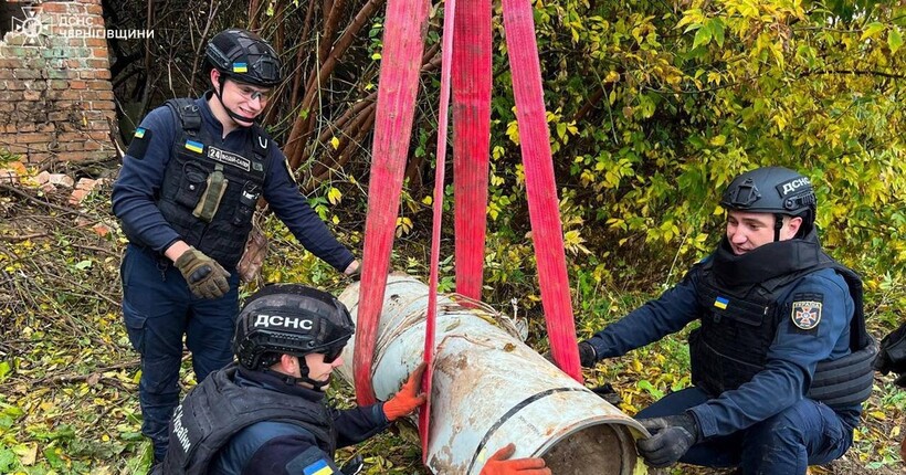На Чернігівщині сапери ліквідували боєчастину ракети 