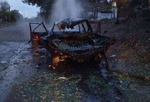На Дніпропетровщині через атаку дрона загорівся об’єкт інфраструктури